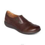 Karina Monk Strap Aetrex Women Brown XLXT03
