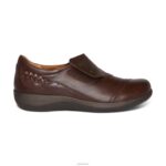 Karina Monk Strap Aetrex Women Brown XLXT03 - Image 3