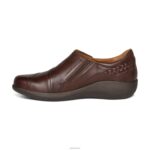Karina Monk Strap Aetrex Women Brown XLXT03 - Image 4