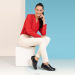 Karina Monk Strap Aetrex Women Iron XLXT046 - Image 4
