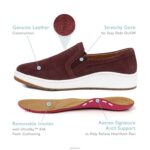 Kenzie Slip On Comfort Sneaker Aetrex Women Bronze XLXT083 - Image 7
