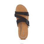Kimmy Arch Support Wedge Aetrex Women Black XLXT0138 - Image 5