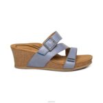 Kimmy Arch Support Wedge Aetrex Women Blue XLXT0233 - Image 2