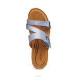 Kimmy Arch Support Wedge Aetrex Women Blue XLXT0233 - Image 5