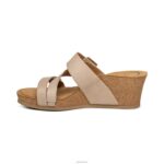 Kimmy Arch Support Wedge Aetrex Women Ivory XLXT0199 - Image 4