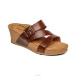 Kimmy Arch Support Wedge Aetrex Women Walnut XLXT0235