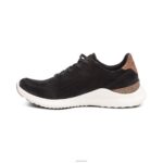 Laura Arch Support Sneakers Aetrex Women Black XLXT0135 - Image 3