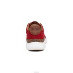 Laura Arch Support Sneakers Aetrex Women Red XLXT061 - Image 4
