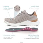 Laura Arch Support Sneakers Aetrex Women Red XLXT061 - Image 7
