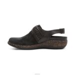 Leni Slingback Clog Aetrex Women Black XLXT0191 - Image 4