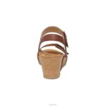 Lexa Quarter Strap Wedge Aetrex Women Walnut XLXT0116 - Image 4