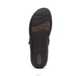 Libby Comfort Clog Aetrex Women Black Wool XLXT0159 - Image 6