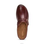 Libby Comfort Clog Aetrex Women Burgundy XLXT0103 - Image 5
