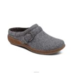 Libby Comfort Clog Aetrex Women Grey Wool XLXT0158