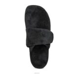 Mandy Closed Toe Slipper Aetrex Women Black XLXT032 - Image 4