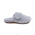Mandy Closed Toe Slipper Aetrex Women Grey XLXT0182 - Image 4