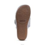 Mandy Closed Toe Slipper Aetrex Women Grey XLXT0182 - Image 6
