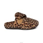Mandy Closed Toe Slipper Aetrex Women Leopard XLXT020 - Image 3