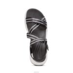 Marz Adjustable Sport Sandal Aetrex Women Black XLXT0294 - Image 5