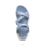 Marz Adjustable Sport Sandal Aetrex Women Blue XLXT0243 - Image 5