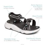 Marz Adjustable Sport Sandal Aetrex Women Blue XLXT0243 - Image 8