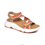 Marz Adjustable Sport Sandal Aetrex Women Camel XLXT0293