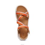 Marz Adjustable Sport Sandal Aetrex Women Camel XLXT0293 - Image 5