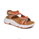 Marz Adjustable Sport Sandal Aetrex Women Camel XLXT0293 - Image 7