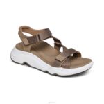 Marz Adjustable Sport Sandal Aetrex Women Taupe XLXT0264