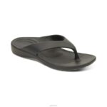 Maui Orthotic Flips Aetrex Men Black XLXT0325