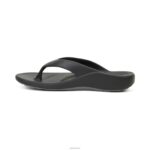 Maui Orthotic Flips Aetrex Men Black XLXT0325 - Image 4