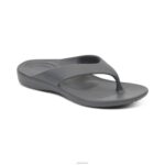 Maui Orthotic Flips Aetrex Men Charcoal XLXT0323
