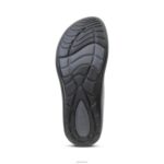 Maui Orthotic Flips Aetrex Men Charcoal XLXT0323 - Image 3