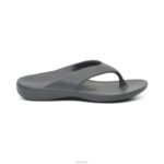 Maui Orthotic Flips Aetrex Men Charcoal XLXT0323 - Image 4