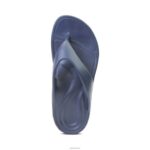 Maui Orthotic Flips Aetrex Men Navy XLXT0327 - Image 2