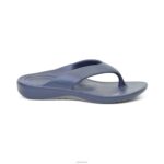 Maui Orthotic Flips Aetrex Men Navy XLXT0327 - Image 5