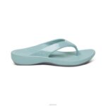 Maui Orthotic Flips Aetrex Women Blue XLXT0171 - Image 4