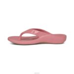 Maui Orthotic Flips Aetrex Women Glossy Rose XLXT0110 - Image 4