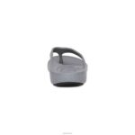 Maui Orthotic Flips Aetrex Women Matte Grey XLXT012 - Image 3