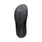 Maui Starfish Orthotic Flips Aetrex Women Navy XLXT0271 - Image 6