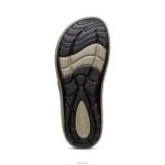 Milos Orthotic Slides Aetrex Men Army XLXT0320 - Image 2