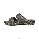 Milos Orthotic Slides Aetrex Men Green Camo XLXT0318 - Image 4