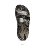 Milos Orthotic Slides Aetrex Men Green Camo XLXT0318 - Image 5