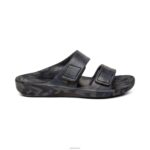Milos Orthotic Slides Aetrex Men Navy Camo XLXT0319 - Image 2