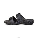 Milos Orthotic Slides Aetrex Men Navy Camo XLXT0319 - Image 4
