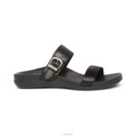 Mimi Arch Support Sandal Aetrex Women Black XLXT0184 - Image 3