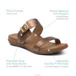 Mimi Arch Support Sandal Aetrex Women Bronze XLXT068 - Image 9