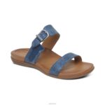 Mimi Arch Support Sandal Aetrex Women Navy XLXT0113 - Image 2