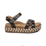 Paula Platform Sandal Aetrex Women Black XLXT0251 - Image 2