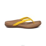 Rachel Thong Sandal Aetrex Women Yellow XLXT0229 - Image 2